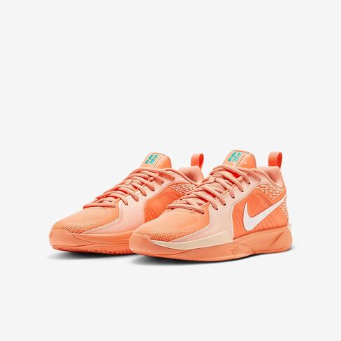 Nike Sabrina 2 Big Kids 'Basketball Shoes (FQ7376-801 ، مشمش عقيق/مرجان مغسول/عظم الفاتح المغسول) in Saudi Arabia