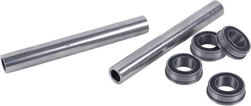DVPARTS جديدة 2x 2x الفولاذ المقاوم للصدأ محور التحويل محور ومحامل المحامل متوافقة مع Husqvarna 6 "الأكمام العجلة Z242F Z246I Z248F Z254 Z254F Z254I EZ4824 RZ4621 RZ4824F RZ5424 RZ54I RZ54I RZ54I RZ54I RZ54I in Kuwait