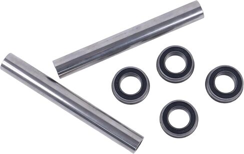 DVPARTS جديدة 2x 2x الفولاذ المقاوم للصدأ محور التحويل محور ومحامل المحامل متوافقة مع Husqvarna 6 "الأكمام العجلة Z242F Z246I Z248F Z254 Z254F Z254I EZ4824 RZ4621 RZ4824F RZ5424 RZ54I RZ54I RZ54I RZ54I RZ54I in Kuwait