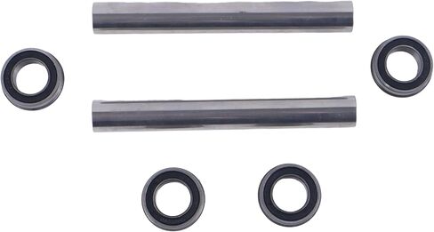 DVPARTS جديدة 2x 2x الفولاذ المقاوم للصدأ محور التحويل محور ومحامل المحامل متوافقة مع Husqvarna 6 "الأكمام العجلة Z242F Z246I Z248F Z254 Z254F Z254I EZ4824 RZ4621 RZ4824F RZ5424 RZ54I RZ54I RZ54I RZ54I RZ54I in Kuwait