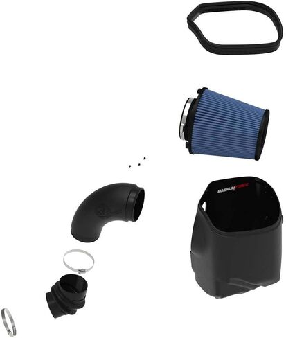 aFe POWER Magnum FORCE Stage-2 Cold Air Intake System w/Pro 5R Filter, #54-13046R, Black in Saudi Arabia
