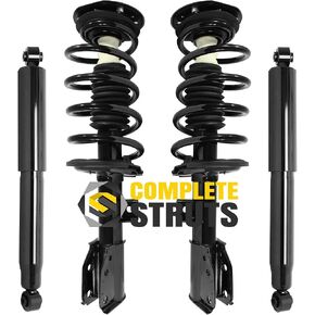 Front Quick Complete Struts Assembly & Rear Shocks Absorbers Replacement for 2010-2017 GMC Terrain (Set of 4) in Kuwait