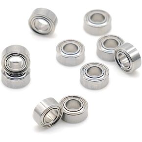 10PCS SMR63ZZ 3X6X2.5 mm Bearing ABEC-7 Stainless Steel Ball Bearings Shielded SMR63Z SMR63 Z ZZ in Saudi Arabia