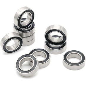 10PCS 607RS 7x19x6 mm Bearing ABEC-7 Miniature 607 2RS Ball Bearings 607-2RS in Saudi Arabia