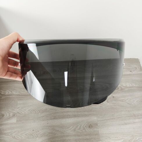 Replacement Helmet Visor for New K3, Motorcycle Helmet Shield Faceshield Visor Lens Compatible with AGV K3 DOT(E2206) Helmet(Deep Black) in Saudi Arabia
