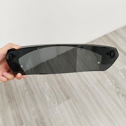Replacement Helmet Visor for New K3, Motorcycle Helmet Shield Faceshield Visor Lens Compatible with AGV K3 DOT(E2206) Helmet(Deep Black) in Saudi Arabia