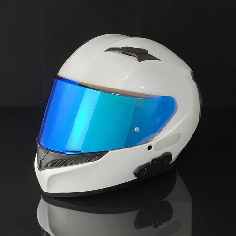 Replacement Helmet Visor for New K3, Motorcycle Helmet Shield Faceshield Visor Lens Compatible with AGV K3 DOT(E2206) Helmet(Deep Black) in Saudi Arabia