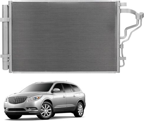 OCPTY A/C AC Condenser Air Conditioning Condenser Compatible with 2014-2016 for Hyundai for Elantra | 2014 for Hyundai for Elantra Coupe | 2016-2017 for Hyundai for Elantra GT，replace 4519 condensers in Saudi Arabia