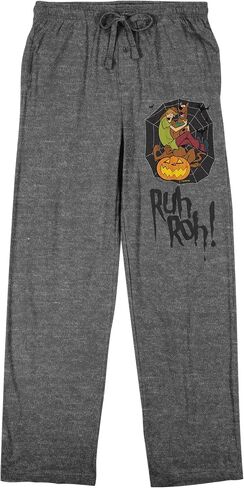 Scooby Doo Halloween Ruh-Roh! Men's Graphite Heather Sleep Pants in Saudi Arabia