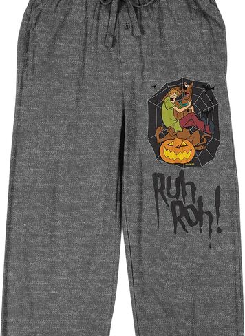 Scooby Doo Halloween Ruh-Roh! Men's Graphite Heather Sleep Pants in Saudi Arabia