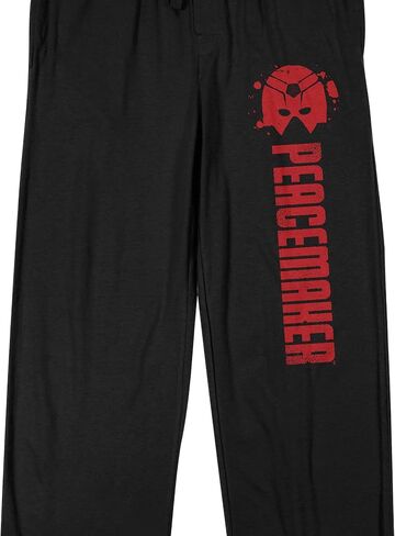 Bioworld Peacemaker Helmet Men's Black Sleep Pajama Pants in Saudi Arabia