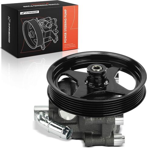 مضخة توجيه الطاقة A-Premium ، مع بكرة 6 أخماء ، متوافقة مع Ford F-150 2009-2010 4.6L 5.4L ، Expedition 2010 & Lincoln Navigator 2010 in Saudi Arabia