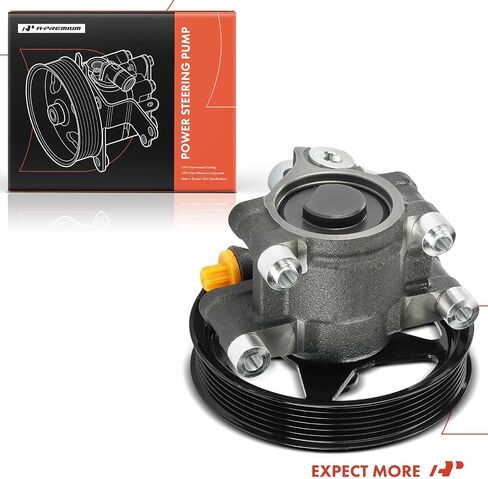مضخة توجيه الطاقة A-Premium ، مع بكرة 6 أخماء ، متوافقة مع Ford F-150 2009-2010 4.6L 5.4L ، Expedition 2010 & Lincoln Navigator 2010 in Saudi Arabia