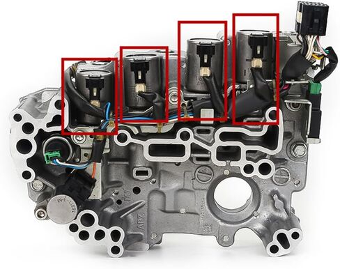 JF015E RE0F11A جسم صمام نقل CVT مع سلك الملف اللولبي متوافق مع NIS-SAN CHEVRO-LET SUZ-UKI in Kuwait