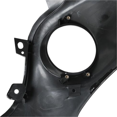 Front Outer Fairing لـ Indian for Chieftain 2014-2019 for Roadmaster 2015-2019 Dark Horse US -(Black) -(ABS Plastic) in Kuwait