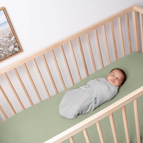 SwaddleMe Original Swaddle – Size Large, 3-6 Months, 2-Pack (Feather Stripe) in Kuwait