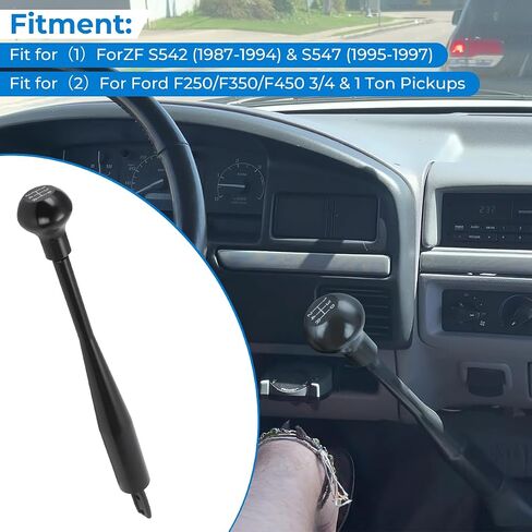طقم عصا ناقل الحركة من 5 سرعات (ل ZF5-28-KIT) ، لفورد Super Duty F250/F350/F450 لـ ZF S5-42 (1987-1994) لـ ZF S5-47 (1995-1997) ، استبدال OEM 4C3Z-7210-AA in Saudi Arabia