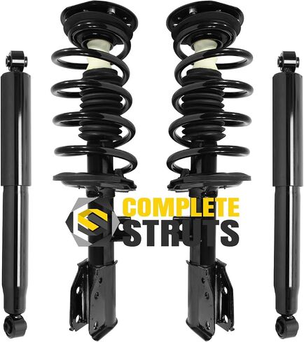 Front Quick Complete Struts Assembly & Rear Shocks Absorbers Replacement for 2010-2017 GMC Terrain (Set of 4) in Kuwait