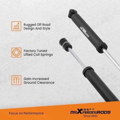 maXpeedingrods 3" Suspension Lift Kit w/Shock for Toyota 4-Runner 2WD/4WD 1996-2002 Front Rear Strut Spacer Coil Spring in Saudi Arabia