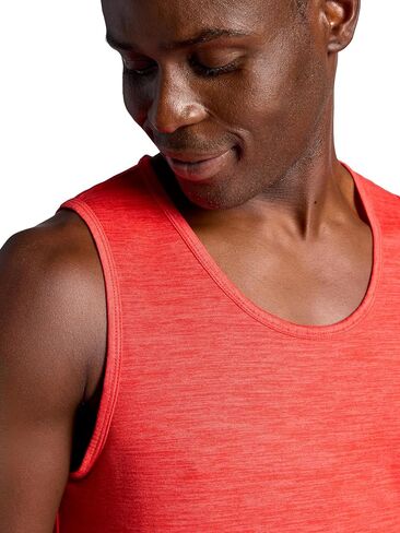Gaiam Men's Everyday Basic Tank Top, Standard Fit, Stretch Midweight Jersey Material in Kuwait