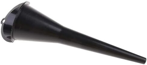 1Pc Black Multi-Function Auto Engine Oil Petrol Change Funnel Long Stem Plastic Funnel for Car Motorcycle ATV Boat Multi-Function Circular and, Large:28cm Oil System Tools (11.02in) in Saudi Arabia