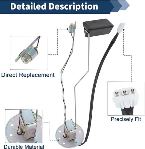 Fuel Tank Sending Unit for Toyota 4Runner 1985-1989 Fuel Pump Level Sending Unit Module for Toyota Pickup 1985-1989 No.83320-39695 in Saudi Arabia