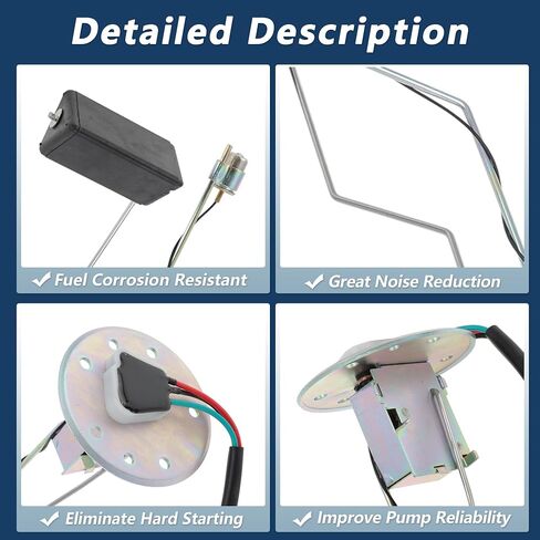 Fuel Tank Sending Unit for Toyota 4Runner 1985-1989 Fuel Pump Level Sending Unit Module for Toyota Pickup 1985-1989 No.83320-39695 in Saudi Arabia