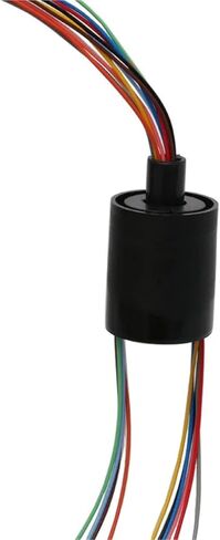 1PCS 12CH 2A Outer Dia 22mm U-type Slipring Monitoring Gimbal Rotary Connector Collector Joint Non-flange Conductive Slip Ring in Saudi Arabia