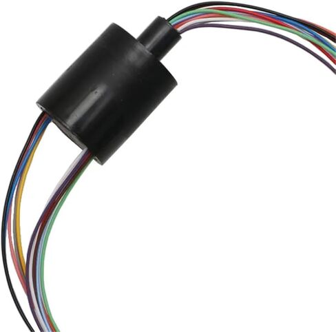 1PCS 12CH 2A Outer Dia 22mm U-type Slipring Monitoring Gimbal Rotary Connector Collector Joint Non-flange Conductive Slip Ring in Saudi Arabia