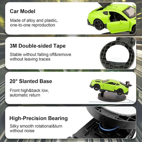 زخرفة لوحة القيادة Drift Car ، وسبائك الانجراف AE86 Model Mini Car Interior Dash Discoration Dynamic Dynamic Auto Auto Incortories ، و Enticleturn واتبع Drift in Kuwait