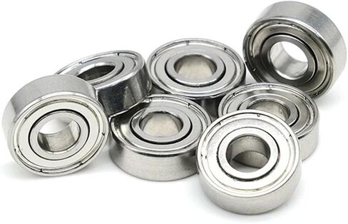 10Pcs S696ZZ 6x15x5mm 696 Stainless Steel Ball Bearing ABEC-7 in Saudi Arabia