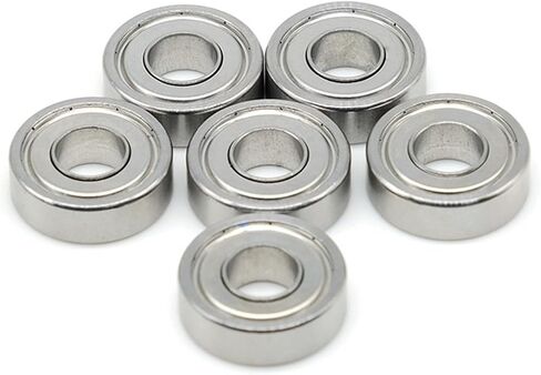 10Pcs S698ZZ 8X19X6mm Stainless Steel Ball Bearing ABEC-7 in Saudi Arabia