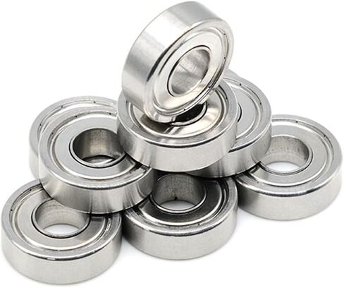 10Pcs S698ZZ 8X19X6mm Stainless Steel Ball Bearing ABEC-7 in Saudi Arabia