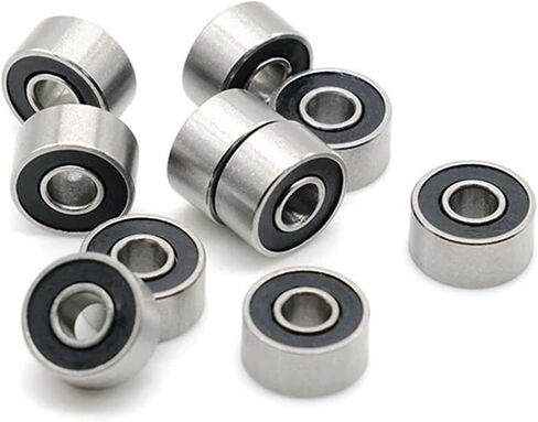 10pcs S685RS 5x11x5 مم محمل ABC-7 تحمل كرة من الفولاذ المقاوم للصدأ تحمل S686RS S687RS S688RS S689RS (S685RS 5x11x5) in Saudi Arabia