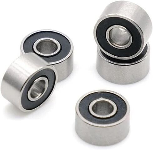 10pcs S685RS 5x11x5 مم محمل ABC-7 تحمل كرة من الفولاذ المقاوم للصدأ تحمل S686RS S687RS S688RS S689RS (S685RS 5x11x5) in Saudi Arabia