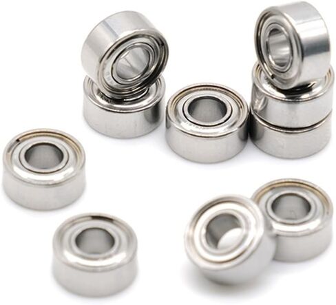 10PCS S684ZZ Bearing 4X9X4 mm ABEC-7 440C Roller Stainless Steel S684Z S684 Z ZZ Ball Bearings in Saudi Arabia