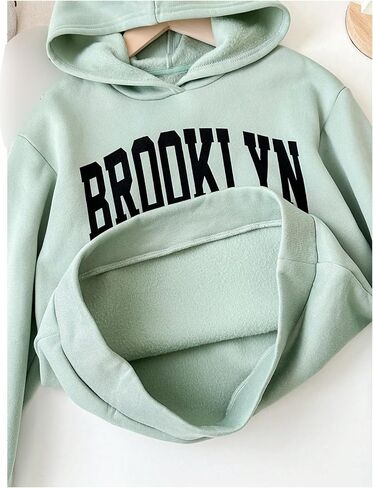 SOLY HUX Girl's Hoodies 3 Piece Set Letter Graphic Long Sleeve Hooded Sweatshirts Fall Clothes in Saudi Arabia