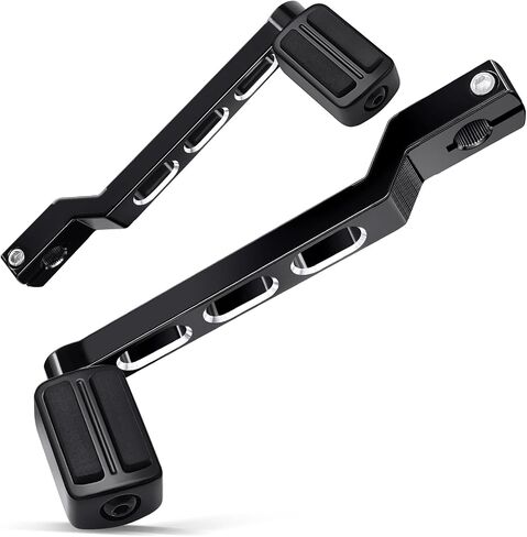 Benlari Heel Toe Shifter Lever Pegs, CNC Shift Lever Peg Fit for Harley Touring Electra Glide Street Road Glide Road King 1988-later, FL Softail 1986-later, Tri Glide Trikes 2008-later, Chrome in Saudi Arabia