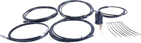 HOLDWELL Fuel Line Replacement Kit NFR0008 FL-GM43C-V Compatible with Chevrolet/GMC Suburban 1998-1999 (Black, 1x Kit) in Saudi Arabia