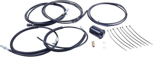 HOLDWELL Fuel Line Replacement Kit NFR0008 FL-GM43C-V Compatible with Chevrolet/GMC Suburban 1998-1999 (Black, 1x Kit) in Saudi Arabia
