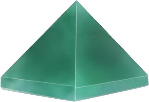 Natural Labradorite Healing Crystal Pyramid Sculpture Sacred Geometry Energy Generator for Meditation Spiritual Growth Chakra Balancing Feng Shui Home Office Decor Handcrafted Quartz Manifestation in Kuwait