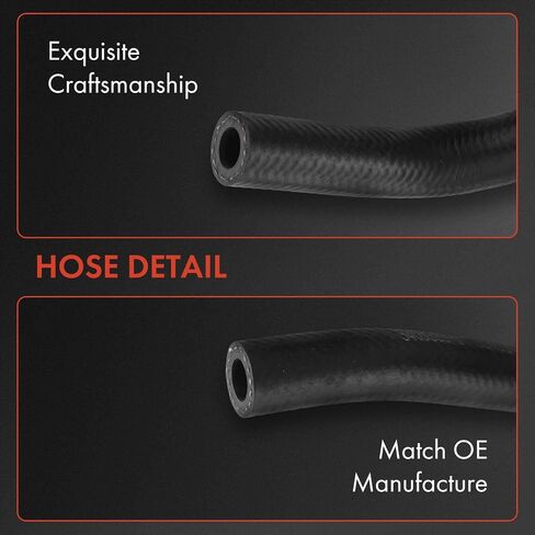 A-Premium Power Steering Hose Return Line Hose Assembly Compatible with Nissan Frontier 2005-2017, Pathfinder 2005-2012, Xterra 2005-2015 2-PC Set in Saudi Arabia