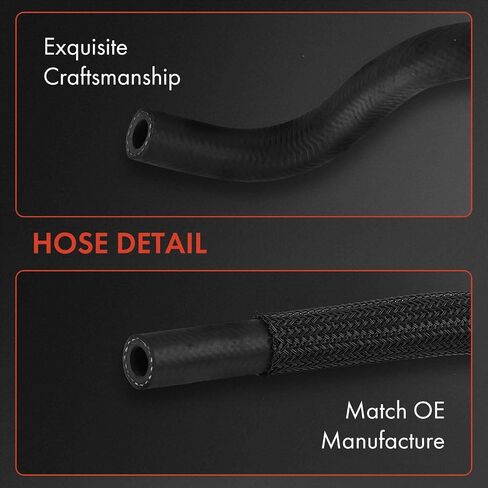 A-Premium Power Steering Hose Return Line Hose Assembly Compatible with Nissan Frontier 2005-2017, Pathfinder 2005-2012, Xterra 2005-2015 2-PC Set in Saudi Arabia