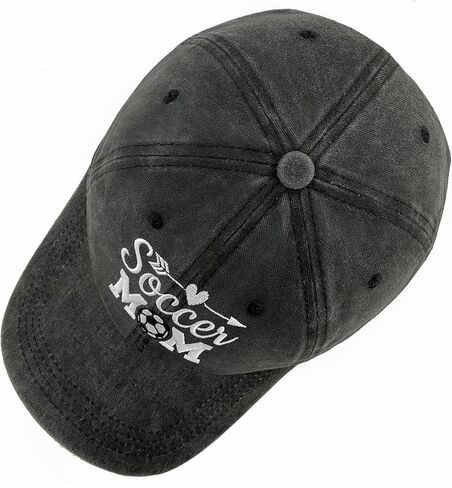 Embroidered Baseball Cap Vintage Cotton Washed Hat for Women in Saudi Arabia