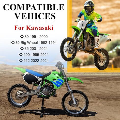 Air Filter & Cage Holder + Bolt for Kawasaki KX80 KX85 KX100 KX112 1991-2024 13091-1696 in Saudi Arabia