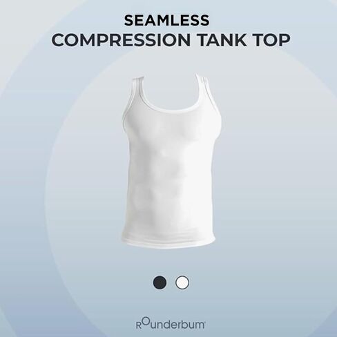 RONDERBUM SECELICAL COMPRASTION TANK TOP - 5 ألوان - المشكل للرجال ، الخصر ، يحسن تعريف العضلات والموقف in Kuwait