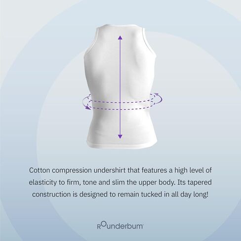 RONDERBUM SECELICAL COMPRASTION TANK TOP - 5 ألوان - المشكل للرجال ، الخصر ، يحسن تعريف العضلات والموقف in Kuwait