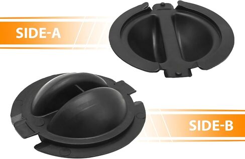 2Pcs 55079292AD Front Leaf Liner Covers Front Fender Liner Cover, Replacement for Jeep Grand Cherokee 2011 2012 2013 2014 2015 2016 2017, Replaces 55079293AD in Saudi Arabia