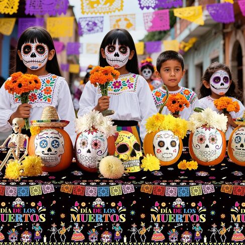 عبوتان من مفارش المائدة السعيدة في الرابع من يوليو - مفرش طاولة في الرابع من يوليو، غطاء طاولة مستطيل من البلاستيك للاستعمال مرة واحدة من أجل ديكور الطاولة في يوم الاستقلال الوطني، هدايا الحفلات، 108 × 54 بوصة in Kuwait