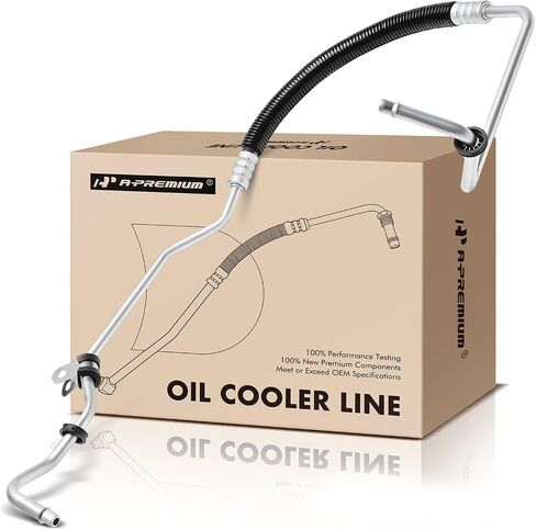 A-Premium Automatic Tommicatic Thinsmission Cooler Line Assembly متوافق مع Buick Lucerne 2006 2007 2007 ، 3.8L in Saudi Arabia